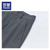 ROMON Men's Business Casual Straight-Leg Commuter Trousers