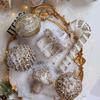 Multi Color Resin Holiday Ornament Christmas Tree Decoration Hanging Ball Perfect For Festival Season Parties