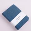 Custom A5 Fabric Printed Notebook 128 Sheets Sewing Bound Lined Blank Journal  ODM  Corporate Gift Eco Stationery