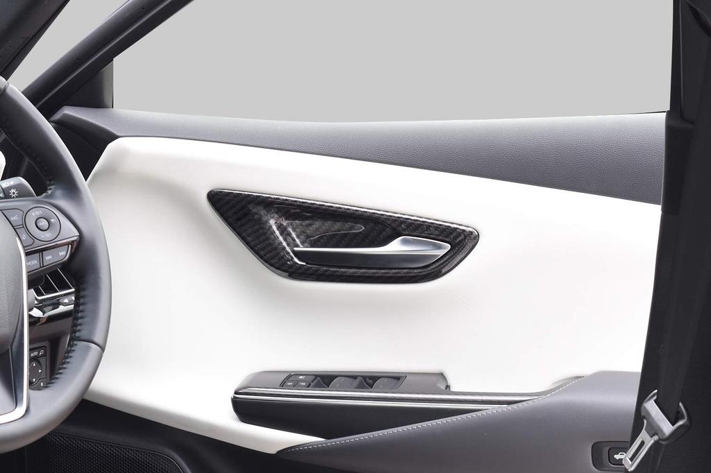 SecondStage Digital Carbon Fiber Door Bezel Panel for Toyota Crown 220 Series T505DCB (without Switch) /