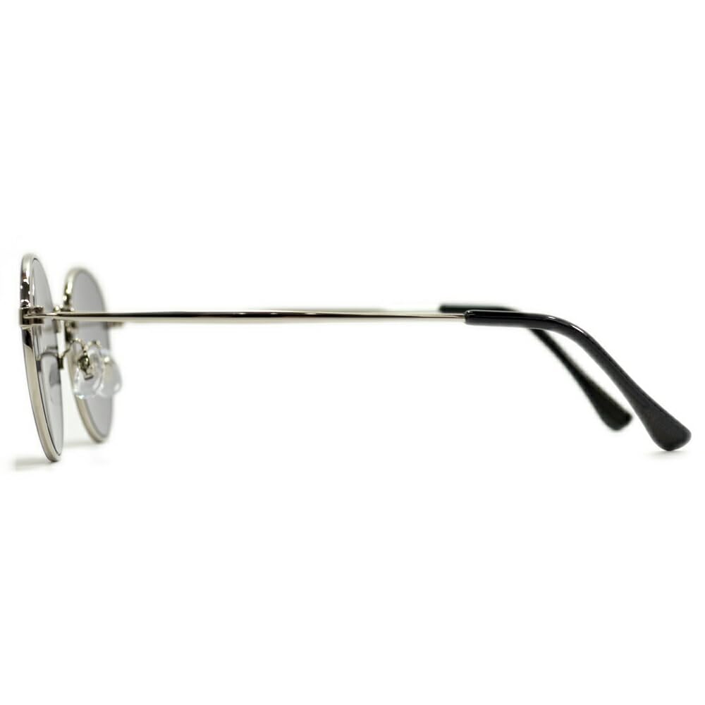 [MERRY PLEASURE] Sunglasses for Men and Women, UV Protection, Fashion Glasses, Round, Boston Style, Tinted Lenses (Lightly Colored)