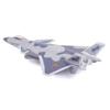 1/100 Scale J-20 Alloy Stealth Fighter Aircraft Airplane Model Simulation Metal Fighter Battle Plane Model Sound Light Kids Gift