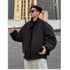 Men's American-Style Flight Instructor Jacket: New Autumn/Winter Clean Fit, Short Silhouette, Korean Trend