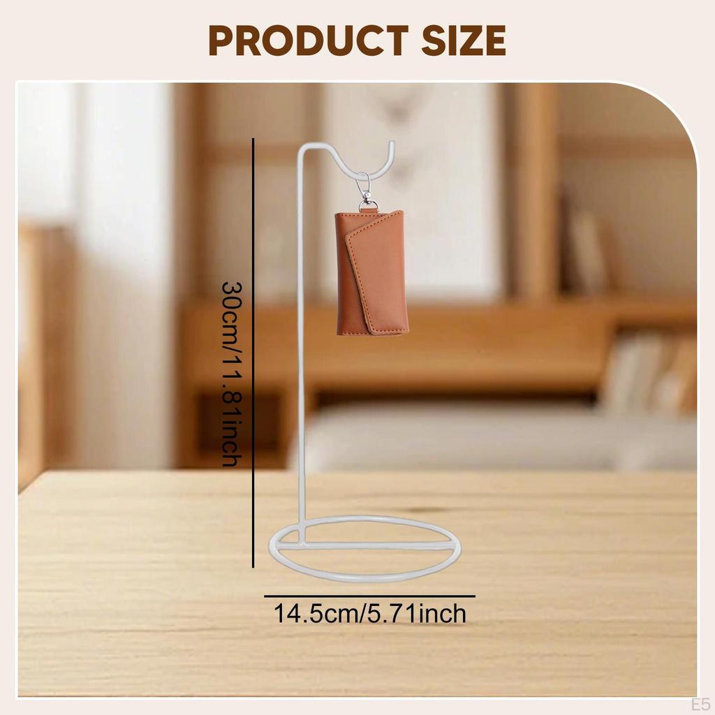 Bag Display Stand Handbag Hanger Rack Commercial Carbon Steel, Multifunctional, Store Countertop