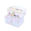 1Pc Lockable Storage Box Desktop Home Use Tinplate Can Money Box For Kids Waterproof Portable Secret Safe Box
