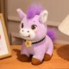 Year of the Horse Fluffy Pony Plush Mascot - Office & Home Decoration Gift