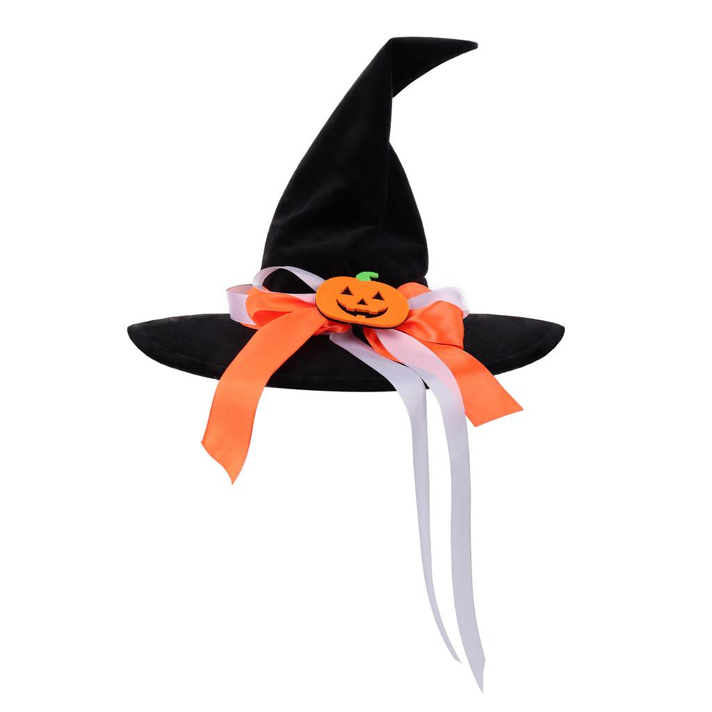 Halloween Headdress Witch Hat Hairpin Ghost Party Cos Pumpkin Headdress Fun Funny Hair Accessories