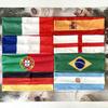 4PCS National Flag Soccer Fan Headband Hair Accessories Elastic Cheer Hairband Country Flag Headband for Fans Sports Event