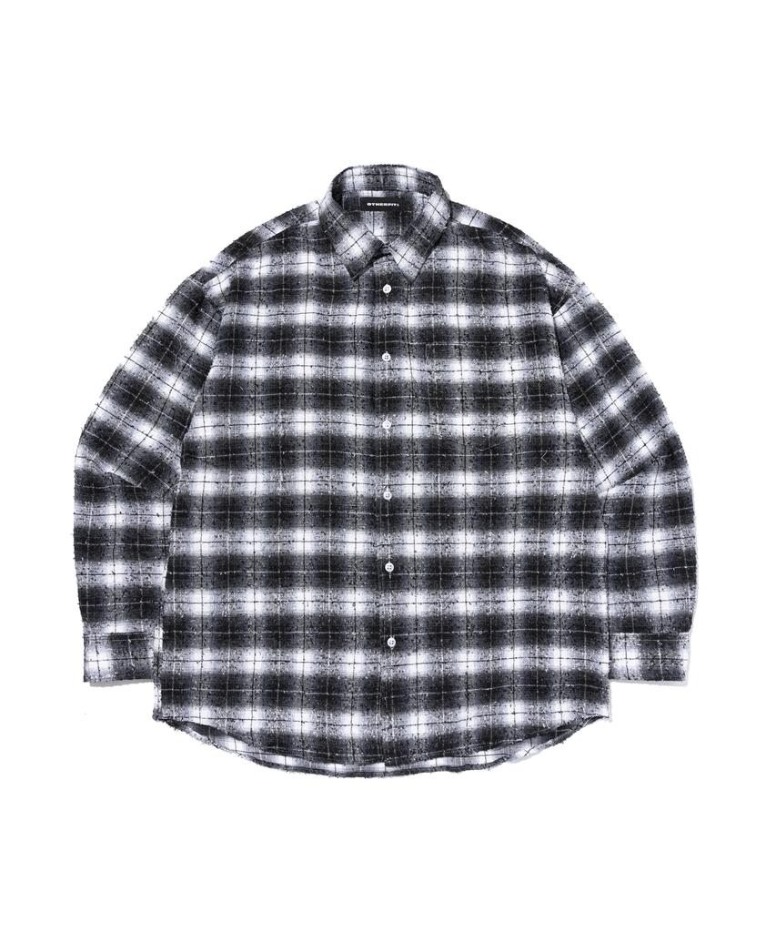OTHERFITS Plaid Warm Check Shirt (Black)