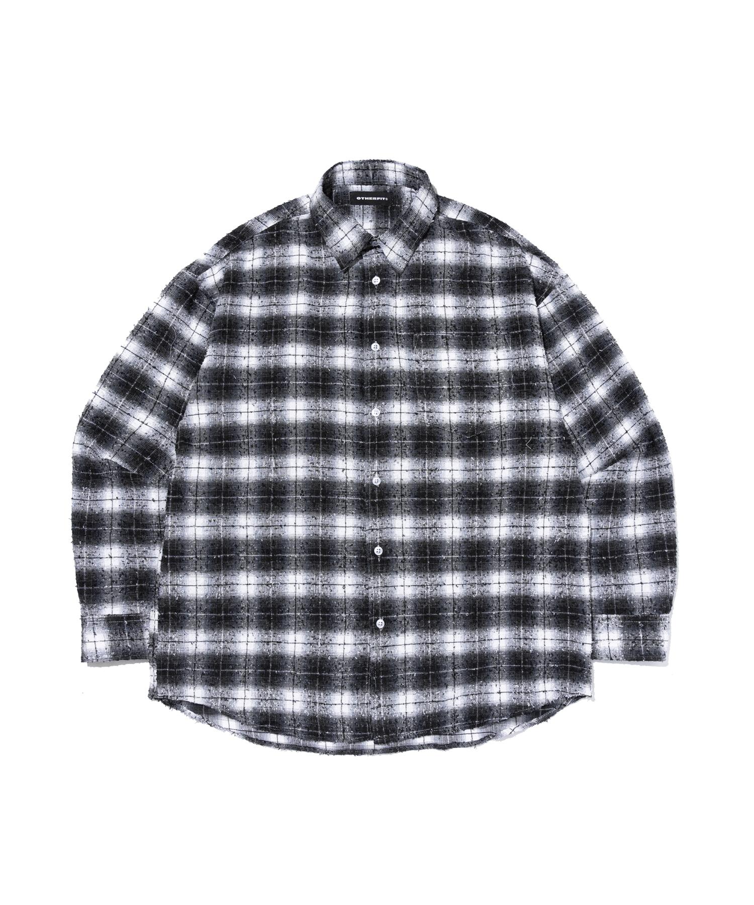 Ader Fits Plaid Warm Check Shirt (Black) Free
