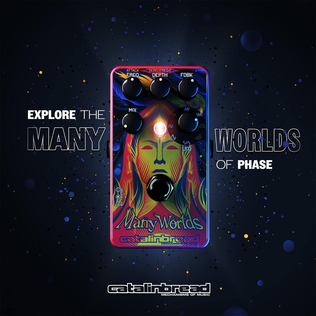 Catalinbread Many Worlds 8 Stage Phaser Multi (853710004741)