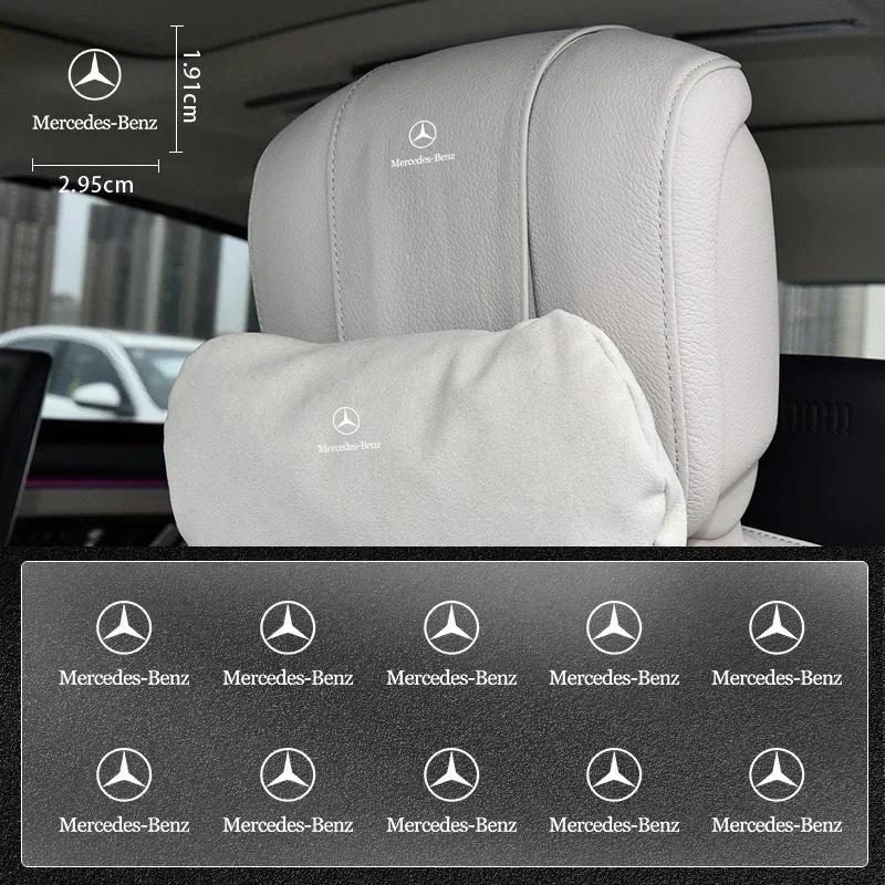 Car Center Console Auto Key Camera Mobilephone Mini Decorative Sticker For Mercedes Benz AMG A B C E S class GLA GLC CLA GLK GLE