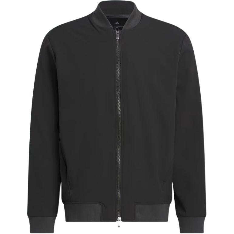 Adidas Logo Zipper Long Sleeve Jacket Men Jacket Black JL5367
