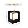 Modern E27 Led Outdoor Post Light Column Pier Enclosure Fixture Column Lights 220V IP54 Waterproof Electric Cap Lights Fence