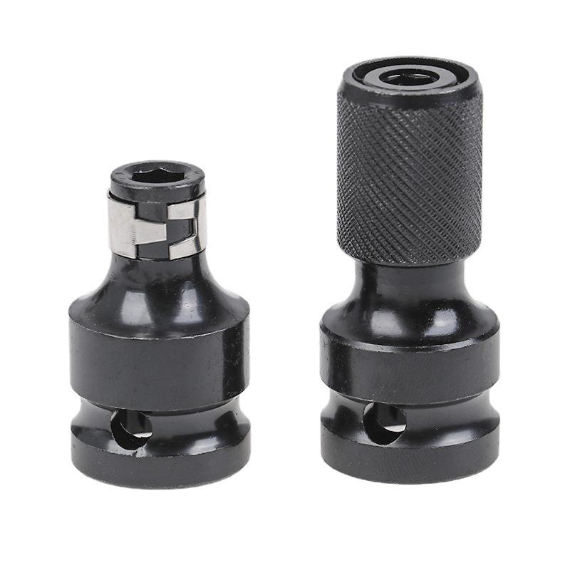 Adaptor cheie electrică: Convertor telescopic hexagonal de la 1/2 la 1/4 cu manșon