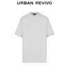 UR Men's Ribbed Collar Short Sleeve T-Shirt UMF450119