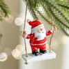 Christmas Swing Ornament User friendly Resin Hanging Decoration For Tree Wall Window Holiday Festival Decors Gift