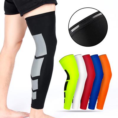 1 PC Super Elastic Basketball Leg Warmers Calf Thigh Compression Sleeves Knee Brace Soccer Volleyball Cycle Cycling Men and Wo Practical Use