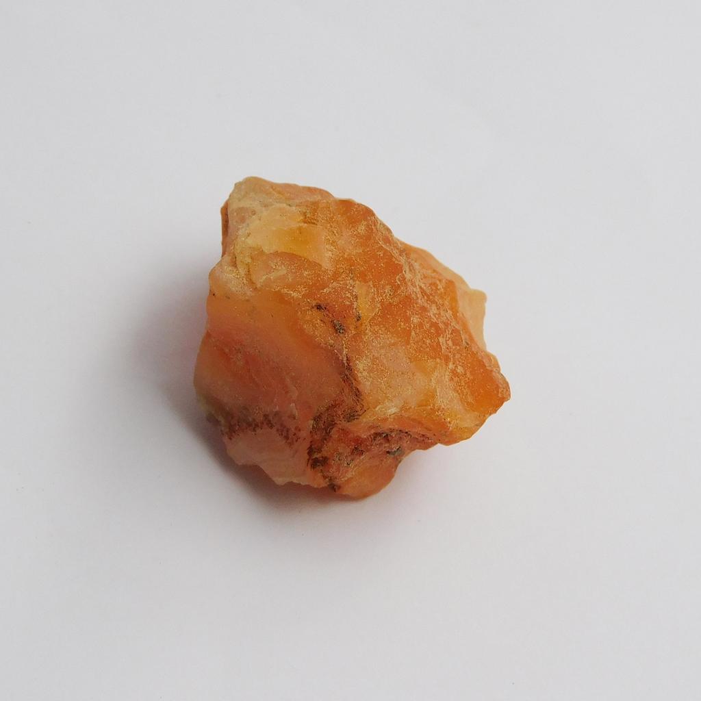 Natural Orange Sapphire Loose Gemstone 95.6 Ct Uncut Rough September Birthstone for Gem Collections