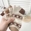 Female Spring and Summer All Fashion Sweet Lovely Cartoon Shallow Mouth Cotton Leisure Socks
