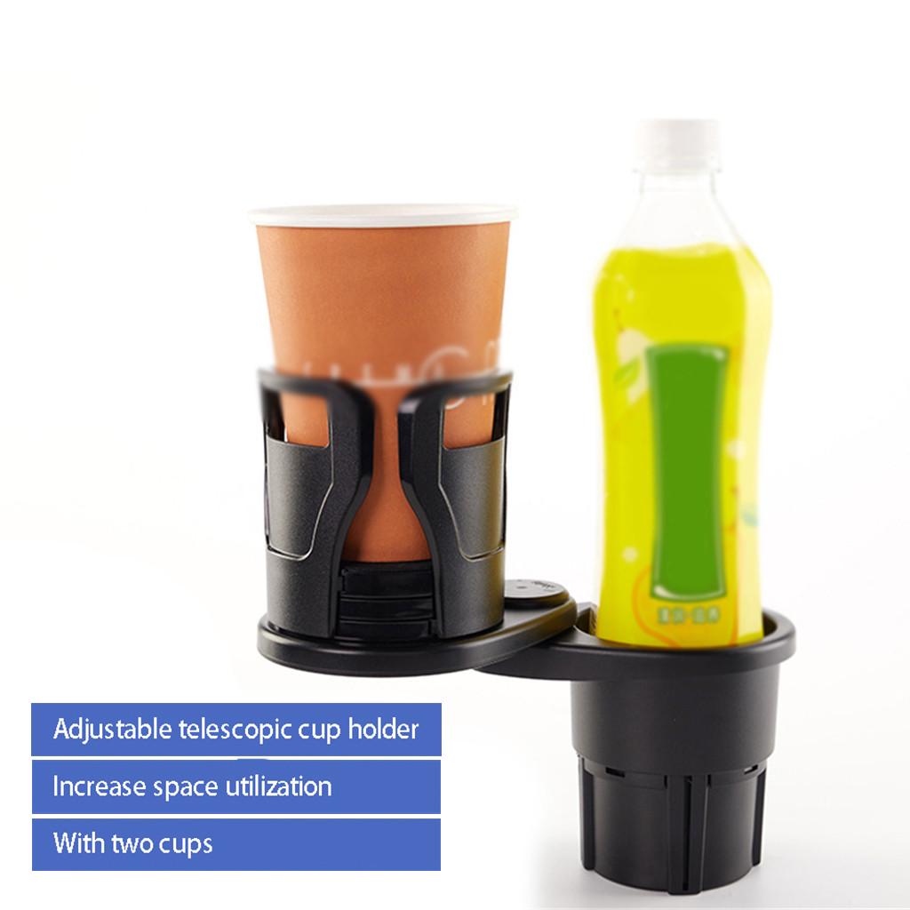 Universal Adjustable Car Cup Holder with Secure Grip for Bottles, Cans, and Mugs Easy Installation and Durable Design