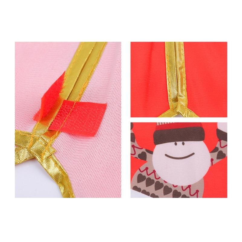 Golden Edged Christmas Tree SkirtDelicate Gold Edged Tree Skirt Embellishment Elegant Christmas Tree Base Cover