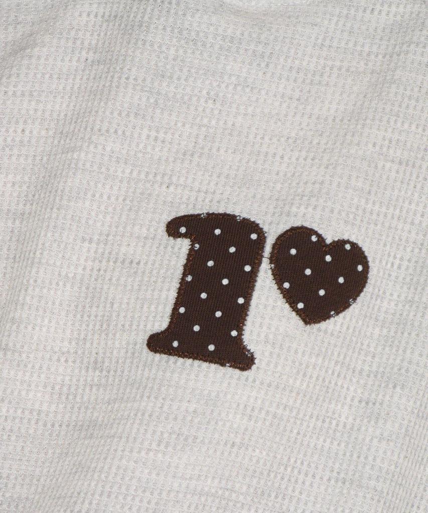 Dot R Half Sleeve Hoodie White Melnage