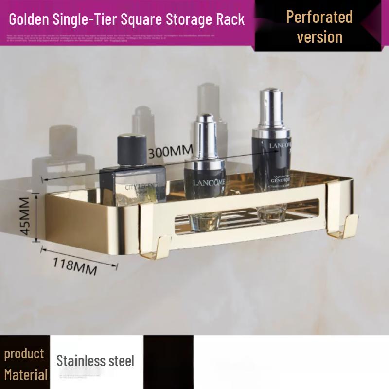 

Yuzhu Wall-Mounted Corner Bathroom Shelf