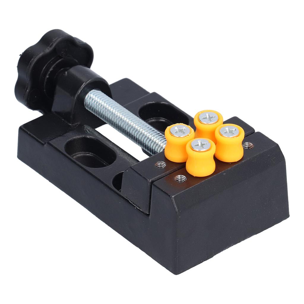Mini Table Vice Good Fixing Effect Handheld Use Compact Convenient Free Installation Mini Drill