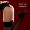 Baonaisi Women's Sexy Lace Suspender Pantyhose (2-Pair Pack)