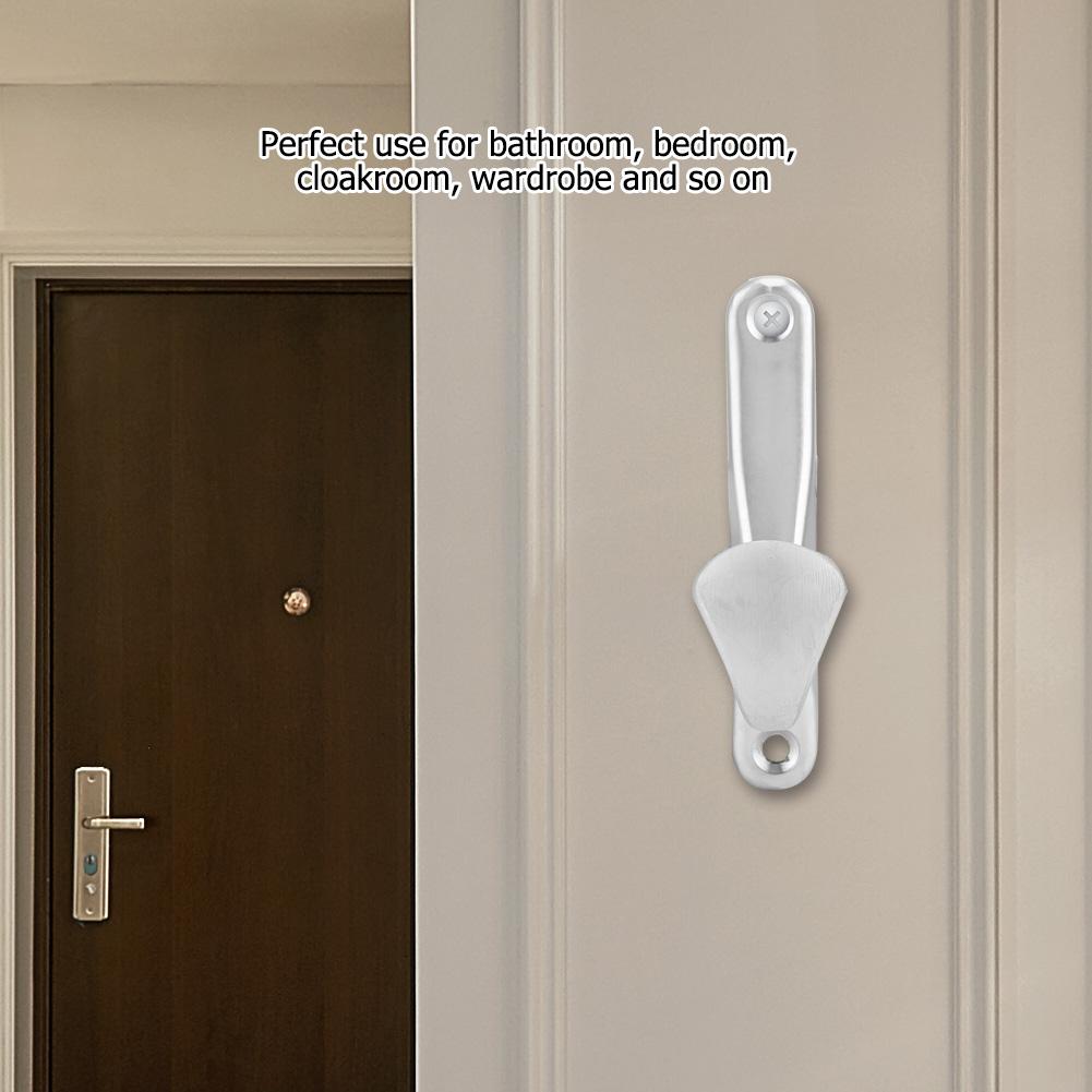 Modern Wall Mounted Coat Hook Bathroom Cloakroom Closet Clothes Rack Holder Hooks(Matte Black)