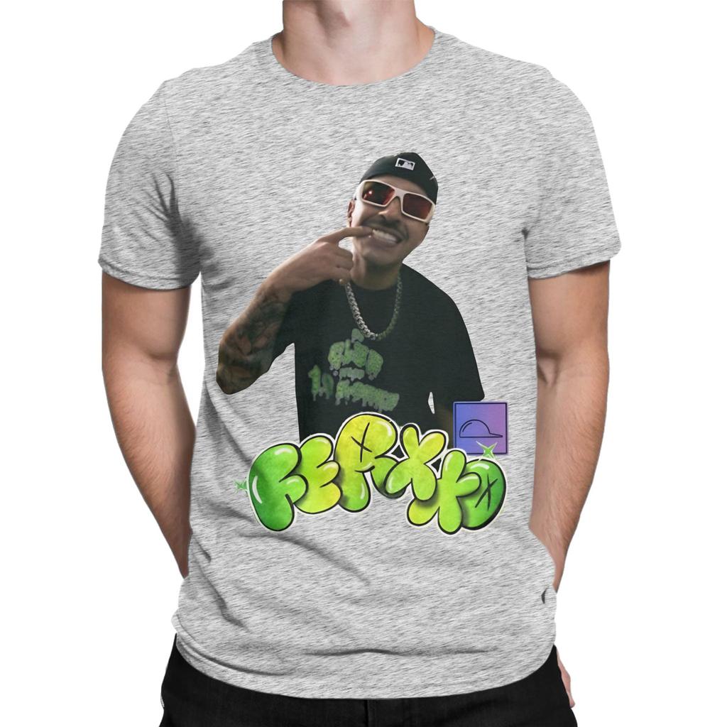 Ferxxo Classic Funny 100 Cotton Tshirt Feid Tops Tees For Unisex