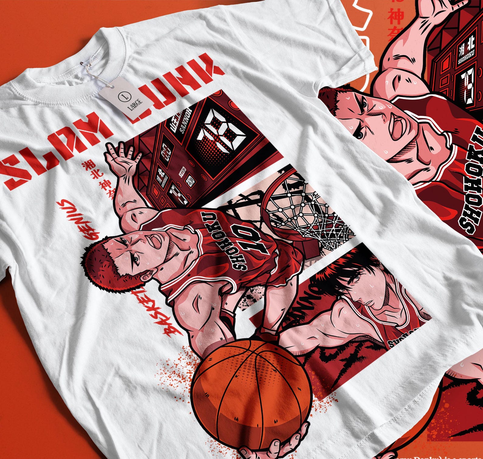 Unisex Tshirt, Sport 90s Anime Lovers, Basketball Anime Tshirt, Otaku Ropa, Graphic Anime Unisex Shirt S