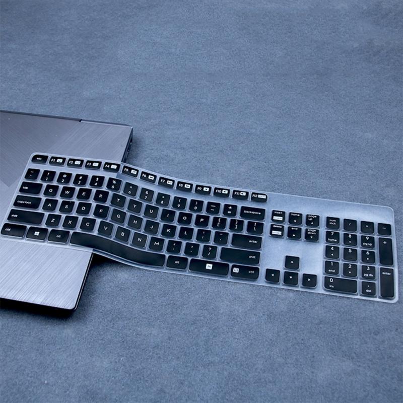 Silicone Keyboards Protectors Cover for K235 K375 MK235 MK315 Laptop Dust and Spill Resistant Transparents Film