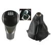 5 Speed Gear Shift Knob With Boot For Honda Civic 2006-2011