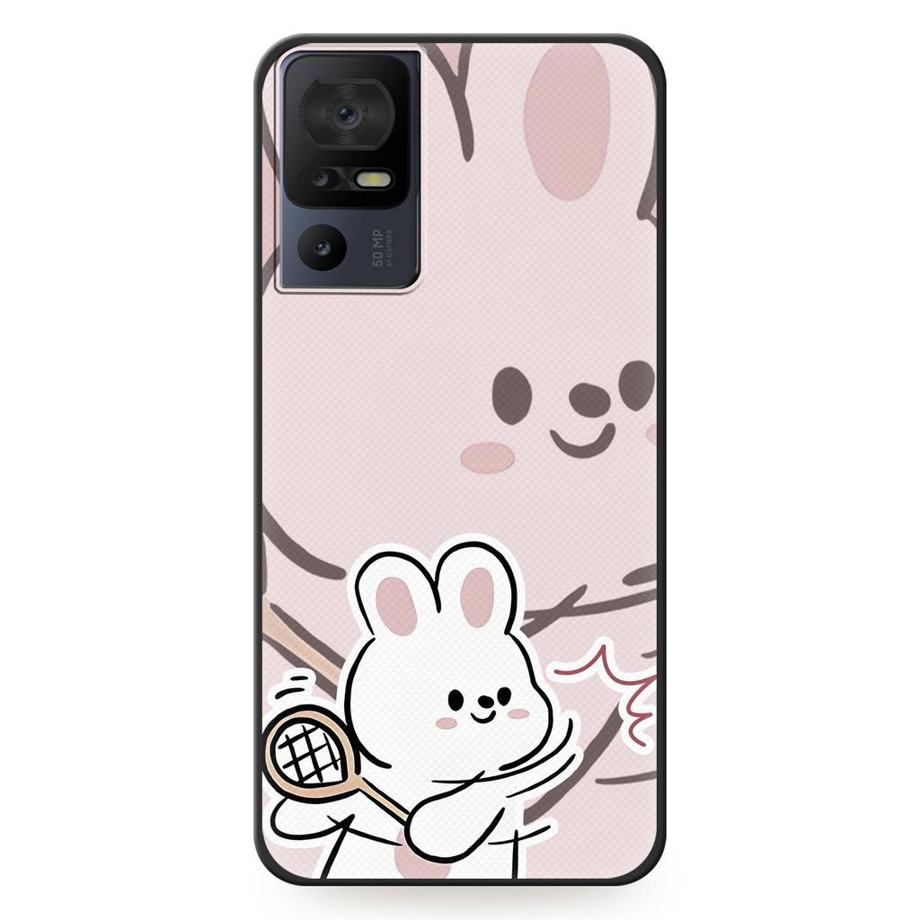 Couple Cartoon Phone Case For TCL 40SE/T610K Dirt-resistant Phone Pouch Cute Protective Anti-knock Anti-dust Silicone