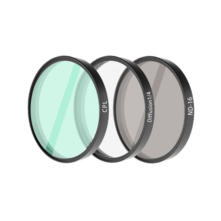Multi‑Type Camera Lens Filter for DJI Osmo Action 6, Aluminum Frame ND CPL UV Black Diffusion 1/4 Optical Accessory