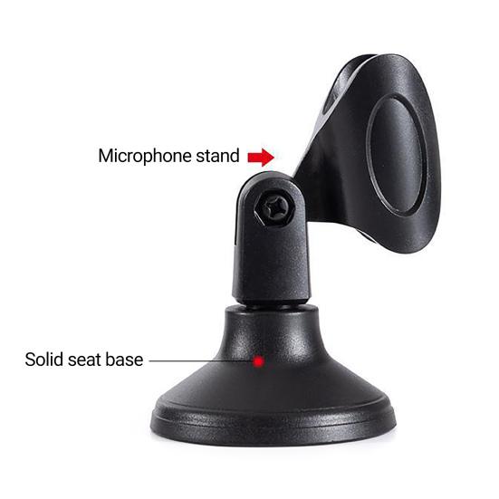 Microphone Holder 360 Universal Lightweight Desktop Degree Rotation Wireless Condenser Microphone Bracket