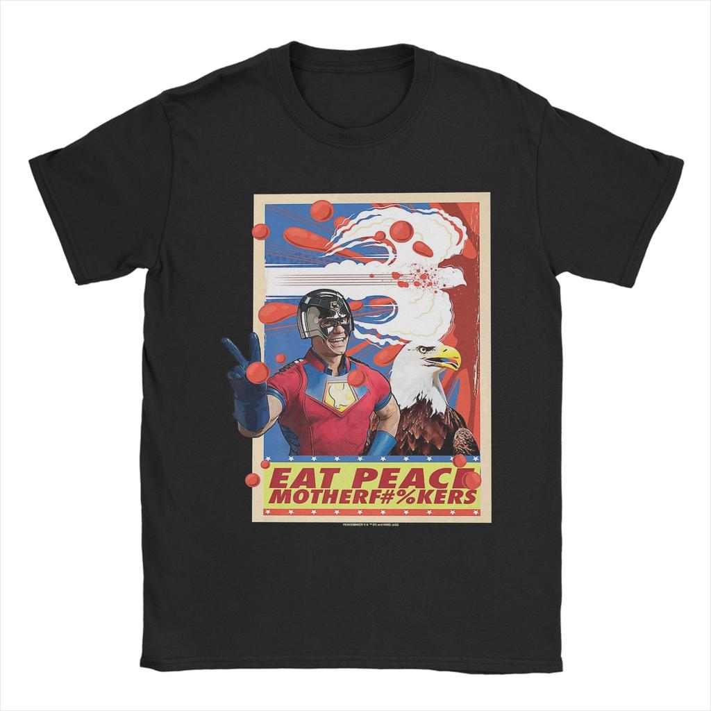 Vigilante Peacemaker Citáty Tričko pro Muže Ženy Potiskovaná Trička Bavlněné Oblečení