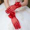 Women's Vintage Lace Bow Gloves for Evening Party Prom