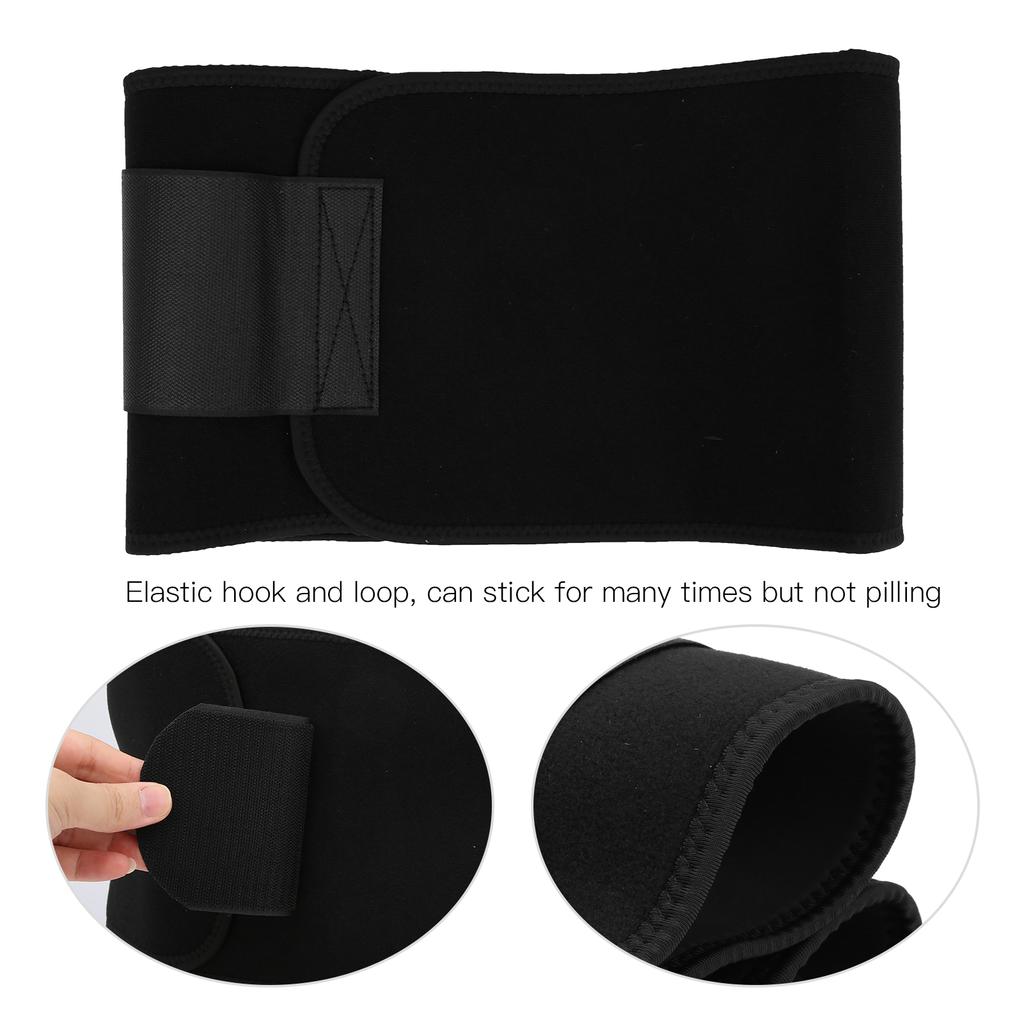 Elastic Waist Support Belt Nylon Lumbar Back Sweat Belt Breathable Waist Trainer Corrector