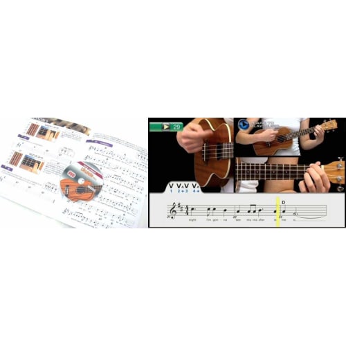 Maikai MKU-1 SRD 5-Piece Beginner Ukulele Set In See-Through Red (Ukulele, Instruction Book with DVD, Case, Tuner, Original Picks) - Ships with Safety