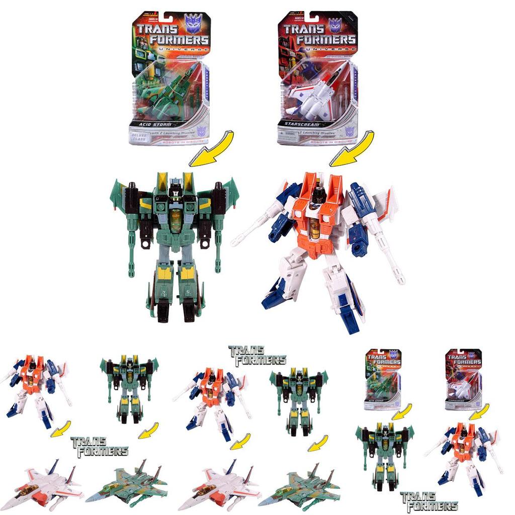 Acid Storm Transformers Universum Actionfigur Spielzeug Für Kinder 14cm Pvc Roboter Flugzeug