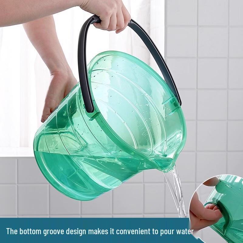 Portable Plastic Household Bucket