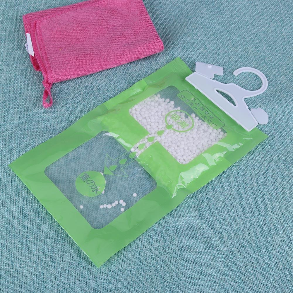 Moisture Absorbers Bags Dehumidification Desiccant Hanging Closet Dehumidifier Bags Moisture-Absorbing Wardrobe Anti Damp Mildew