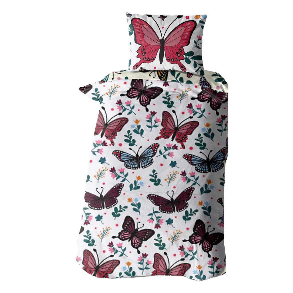 K Collection Rotary Butterfly Duvet Set