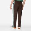 Li-Ning Fashion Series French Side Stripe Straight Knit Sports Pants Unisex Bottoms Brown AKLS869-2