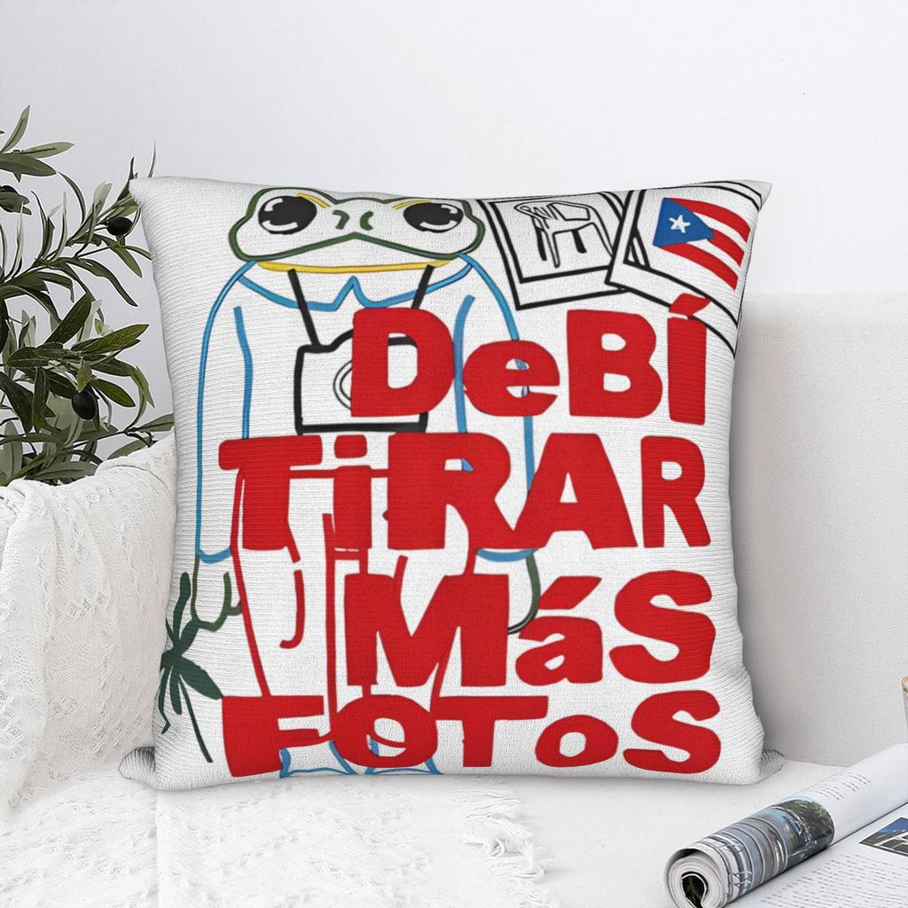 Bad Bunny DTMF Pillowcase Polyester Cushion Cover Decoration Pillow Case Cover Home Drop Shipping 18'