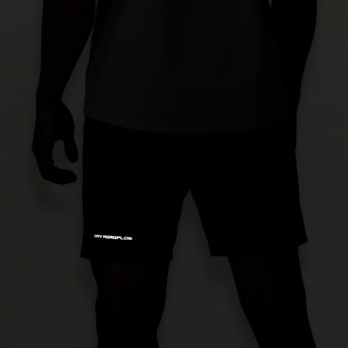 Dry Aeroflow Breathable Training Shorts, Men's, Black, Size XL, 32MDC052