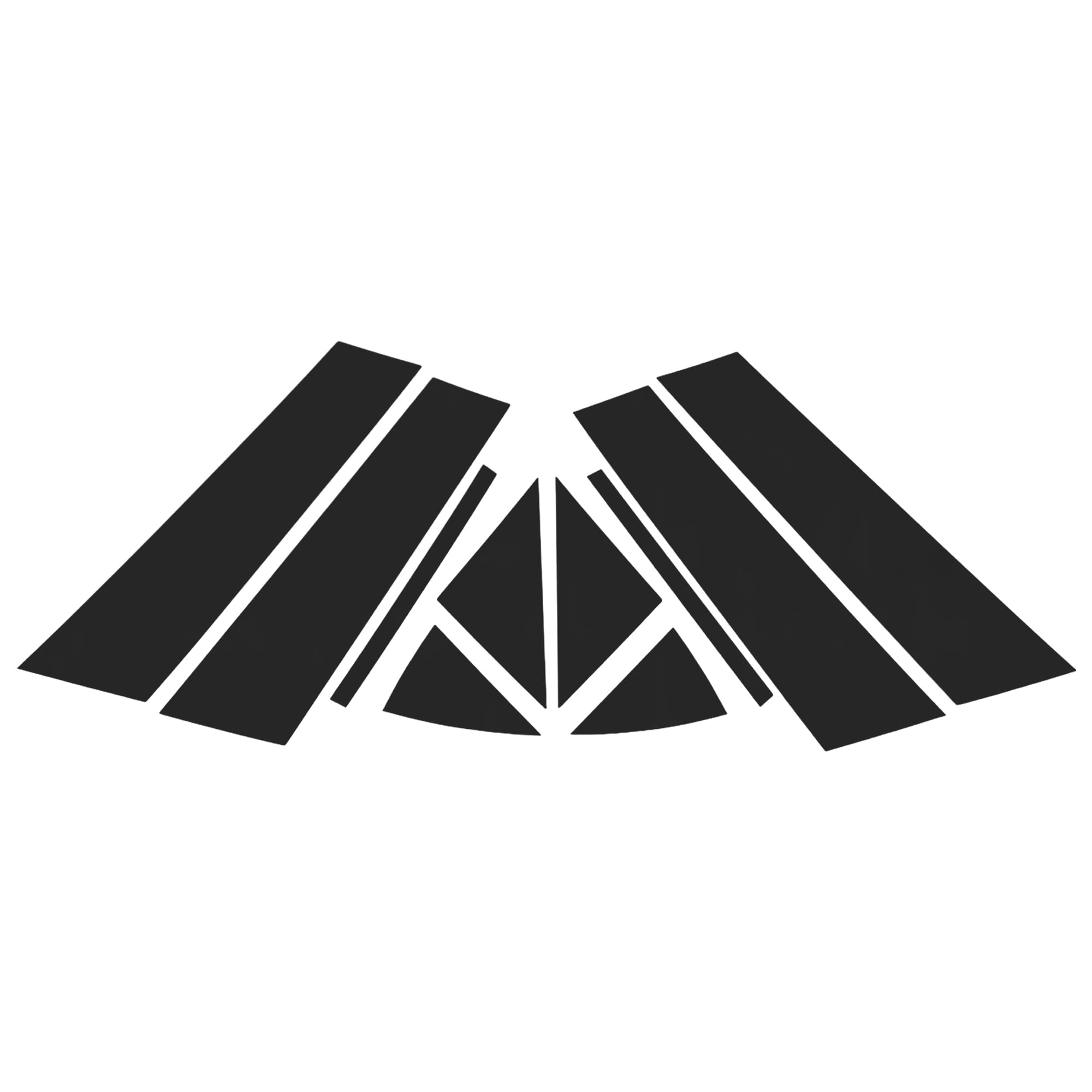 

Partuto Black Pillar Garnish Trim Cover for Mazda Axela 2013-2019 чёрный